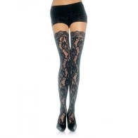 Leg Avenue Floral Lace Stockings for Elegant Style