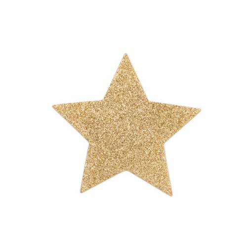 Bijoux Indiscrets Flash Star Nipple Covers Gold