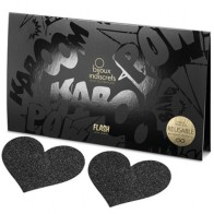 Bijoux Indiscrets Flash Heart Nipple Covers - Seductive Body Jewelry