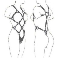 BDSM Woman Adjustable Harness
