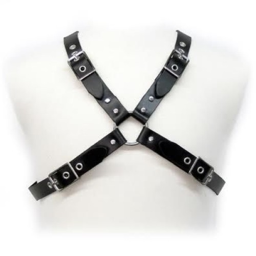 Black Buckle Harness - For Stylish BDSM Experiences