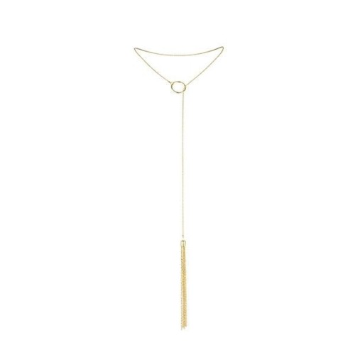 Bijoux Metallic Collar with Fringe for Glamour