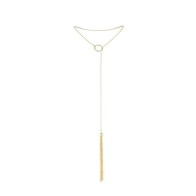 Bijoux Metallic Collar with Fringe for Glamour