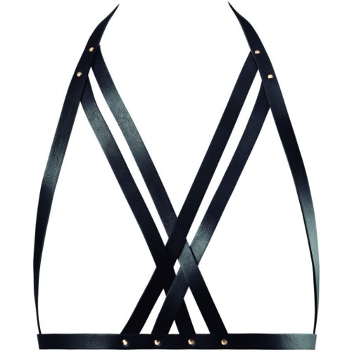 Bijoux Indiscrets Maze Black Harness - Adjustable Design