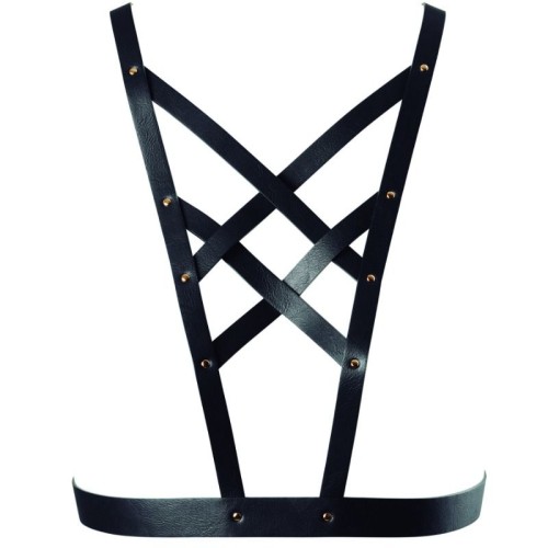 Bijoux Indiscrets Black Crossed Harness