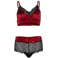 Leg Avenue 2 Piece Red and Black Set