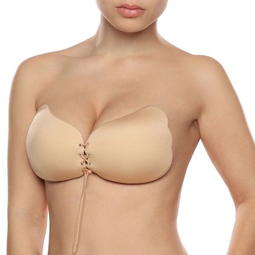 Bye-bra Lace-it Push Up Bra - A Cup, Beige