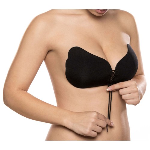 Bye-bra Push-up Lace-it Bra Black Cup B - Ultimate Silhouette