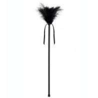 Secretplay Black Feather Duster - Sensual Massage Tool