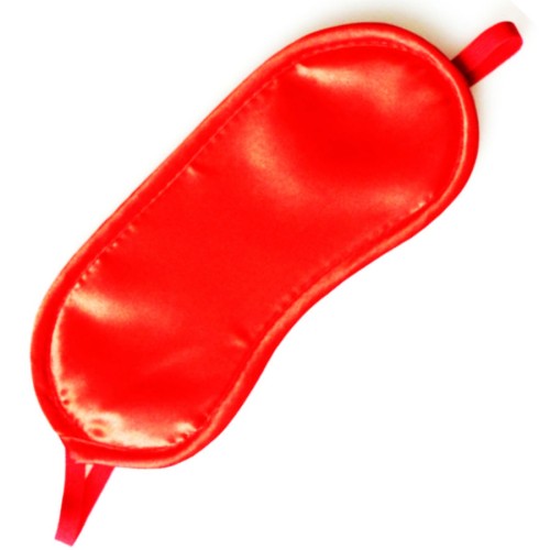 Secretplay Padded Red Blindfold for Heightened Pleasure
