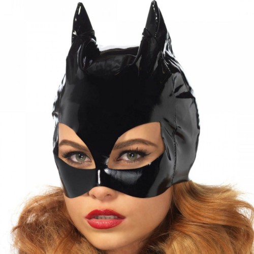 Máscara De Catwoman Vinilo Leg Avenue