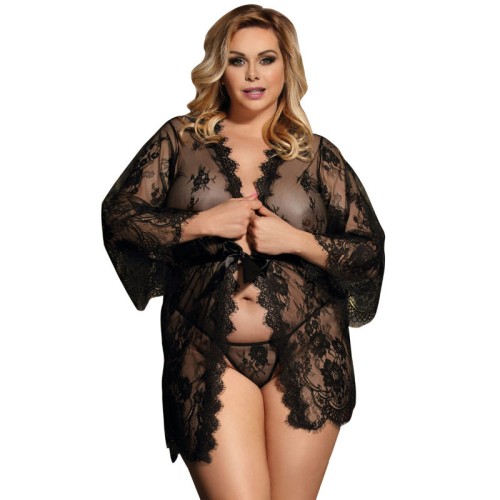 Sublime Lace Robe - Ultimate Elegance