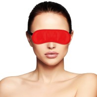 Darkness Red Eye Mask for Sleep and Pleasure