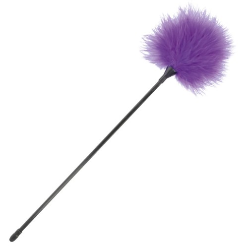 Darkness Stimulating Feather Whip Purple 42cm
