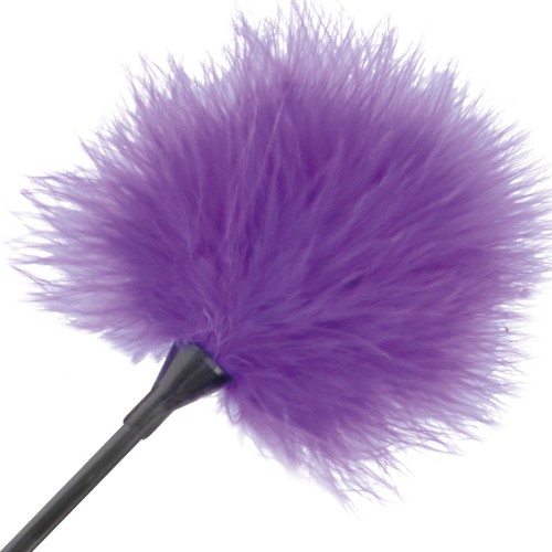Darkness Stimulating Feather Whip Purple 42cm