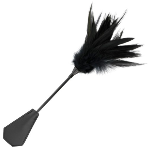Darkness - Whip with Feather Black | Sensual Play Tool