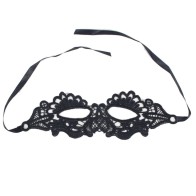 Black Lace Eye Mask - One Size
