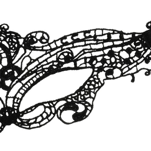 Coquette Chic Desire Fine Black Lace Eye Mask