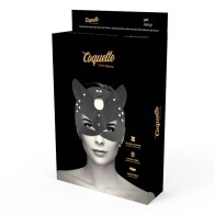 Vegan Leather Cat Ears Mask - Coquette Chic Desire