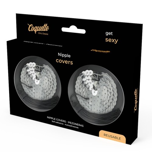 Coquette Chic Desire Silver Nipple Covers