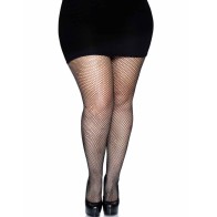 Plus Size Fishnet Tights by Leg Avenue - Elegant and Sexy