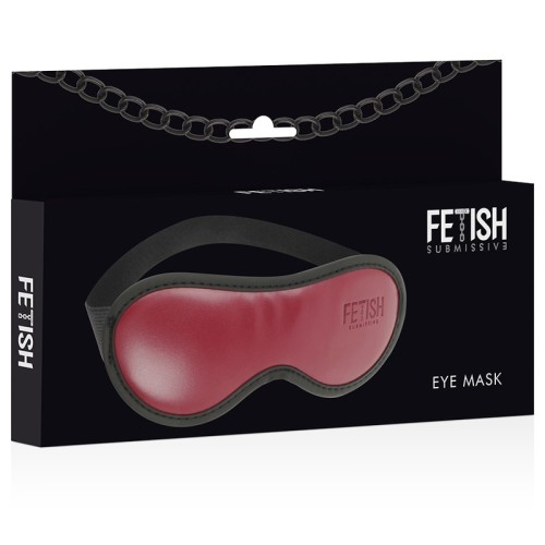 Adjustable Vegan Leather BDSM Mask
