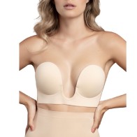 Bye-bra Strapless U Bra Beige Cup A