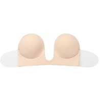 Bye-bra Strapless U Bra Beige Cup A