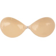 Bye-Bra Sujetador Invisible Beige Copa D - Ideal para Trajes Sin Tirantes