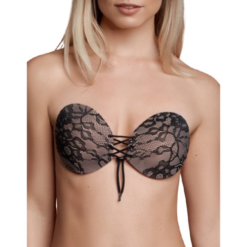 Bye-bra Adhesive Lace-Up Bra B Cup
