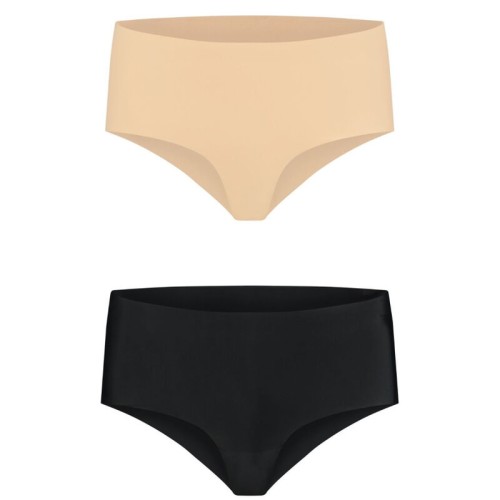 Bye-bra Pack of 2 Seamless Briefs Size L