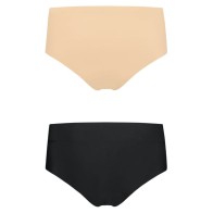 Bye-bra Pack of 2 Seamless Briefs Size L
