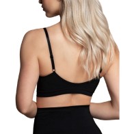 Bye-Bra Medium Control Seamless Bra Black XXL