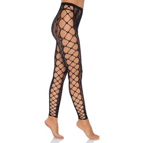 Leg Avenue Footless Crotchless Tights for Seduction