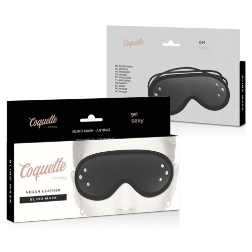 Máscara Fantasy Cuero Vegano Coquette Chic Desire Para BDSM