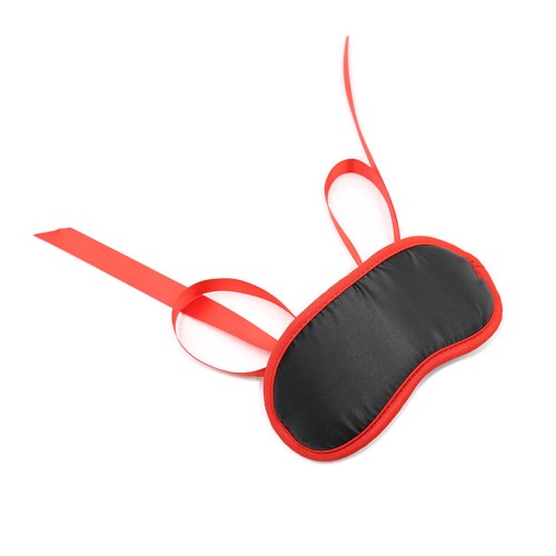 Ohmama - Fetish Negro Bordes Rojos para Juego Sensual