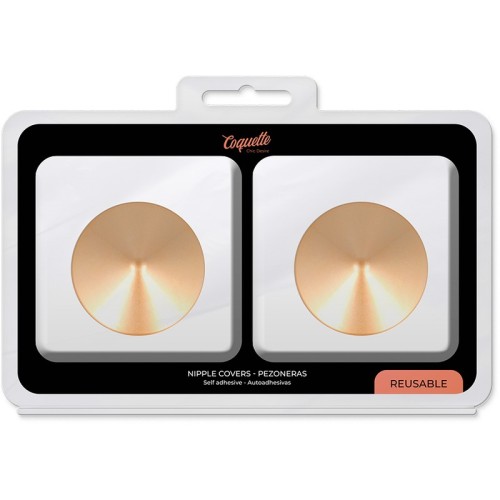 Cubre Pezones Circulos Dorados Coquette Chic Desire para Seducción