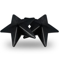 Coquette Chic Desire - Cubre Pezones Metal Estrellas Negras