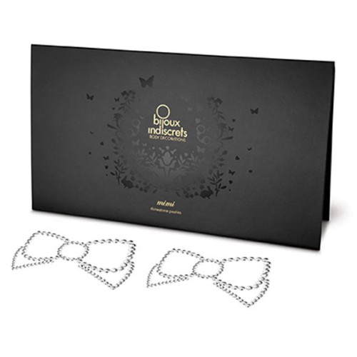 Bijoux Silver Nipple Covers for Sensual Touch