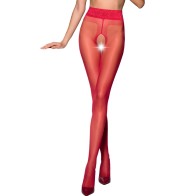 Passion Tiopen 001 Red Thigh High Stockings - Chic and Comfortable