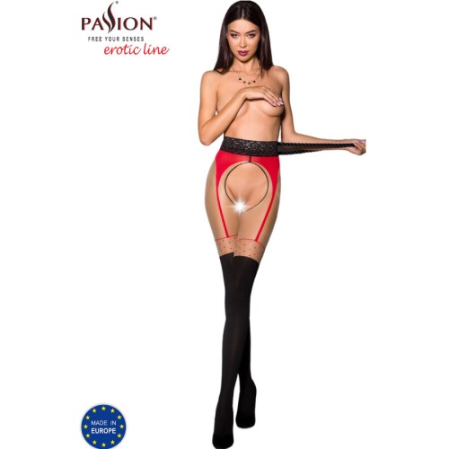 Passion Red 3/4 Stockings for Stylish Appeal