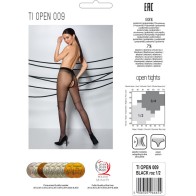 Passion Tiopen 009 Black Stockings for Elegant Style