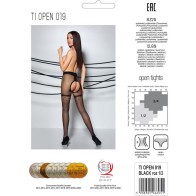 Passion Tiopen 019 Black Stockings 20 Den - Elegant and Stylish