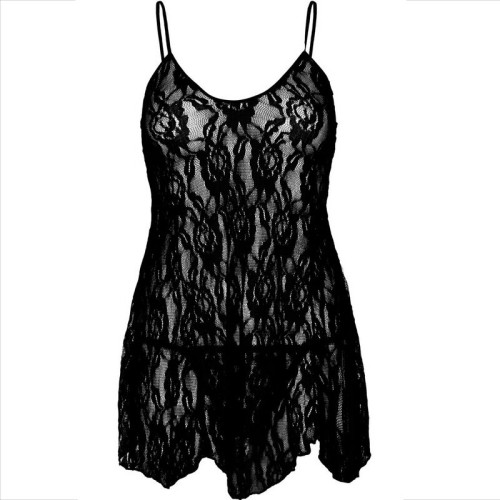 Leg Avenue Flower Lace Nightgown