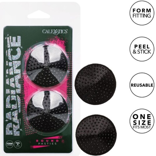 Radiance Round Nipple Pasties - Glamorous Fun