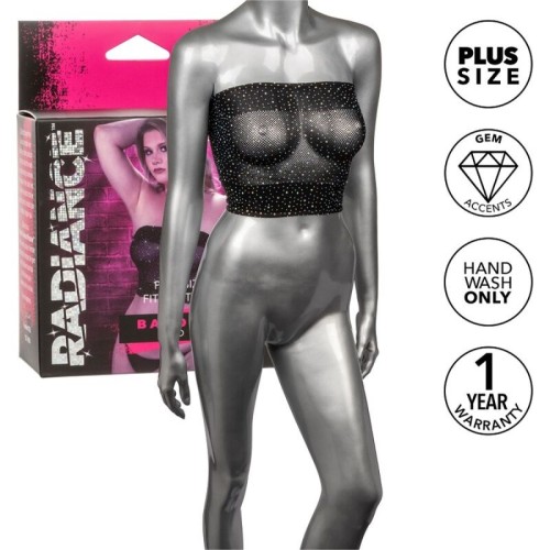 Radiance Top Bandeau Glamuroso Talla Grande