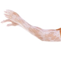 Leg Avenue Floral Net Opera Gloves for Elegance