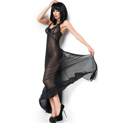 Chilirose - Babydoll Largo Negro CR 3883 - L/XL