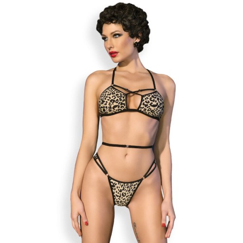 Chilirose Cr 4497 Leopard Bikini S/M - Stylish Swimwear