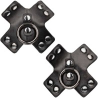 Euphoria O-Ring Nipple Covers Black - Sensual Fashion